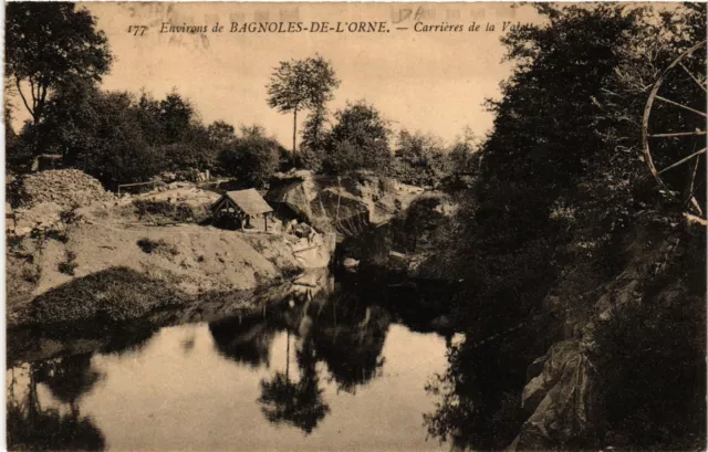 CPA Env. de BAGNOLES-de-l'ORNE - Carrieres de la Valletta (435486)