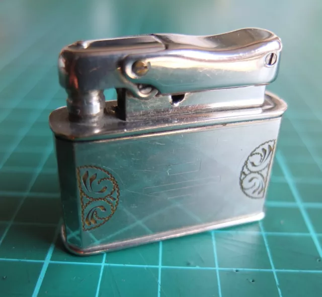Vintage Franz Widmann & Sohn Ibelo Monopol petrol pocket lighter