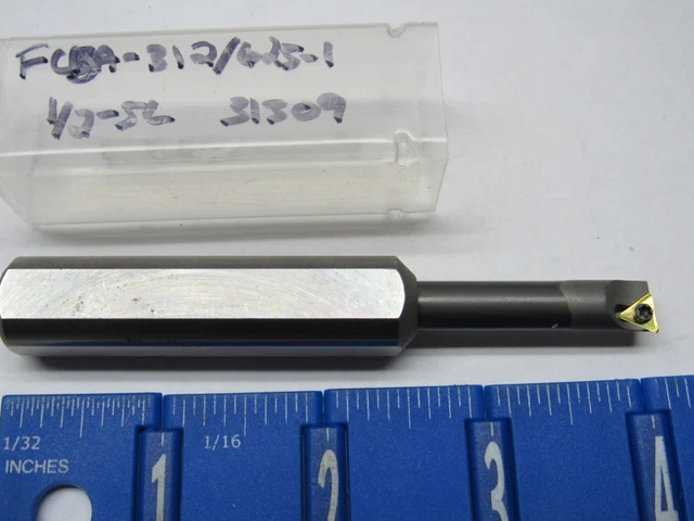 Circle 5/16" Carbide Shank W/ 5/8" Steel Shank Coolant Fed Indexable Boring Bar