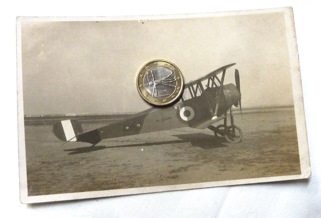 Carte Postale Vintage Udine Aiello Molino Novacco - Aviation - Photo ABRASA - Originale