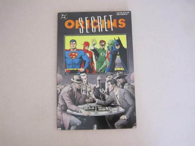 DC Comics Secret Origins #1 VF 1989 TPB Batman Superman Green Lantern  (E)
