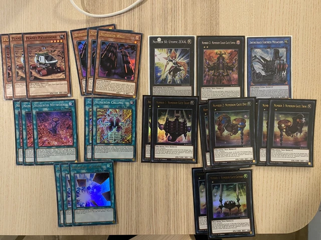 Yu-Gi-Oh! Numeron OTK Deck Core Set - 24 Cards Includes Gate, Wall, Network, Calling, Chaos, Sunya