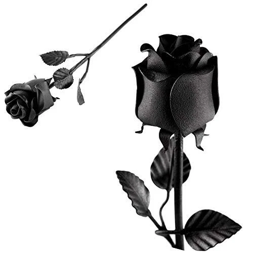 Hand Forged Iron Rose - 6Th Wedding Anniversary Surprise for Her - 100% Iron