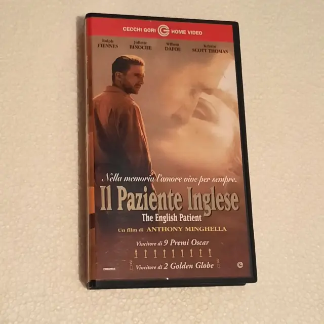 Il Paziente Inglese Di Anthony Minghella Vhs 1997 Cecchi Gori Home Video 3657