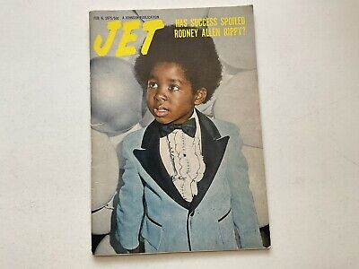 Jet Magazine Feb.6, 1975- Rodney Allen Rippy,Barry White,  Rep. Charles Diggs