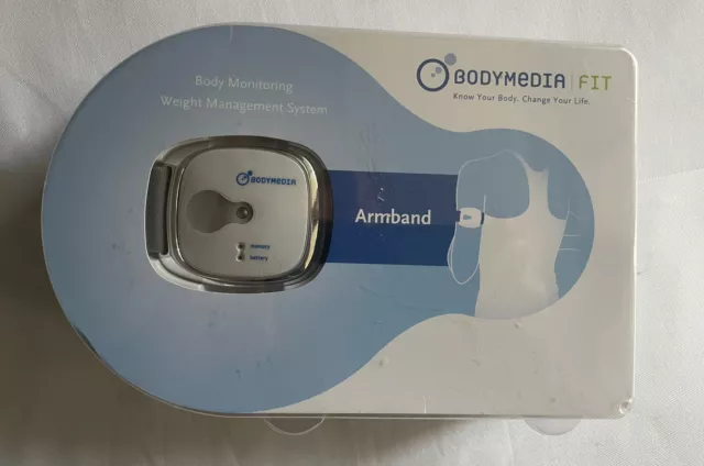 BodyMedia FIT Body Monitoring Weight Management Armband - *New In Box*