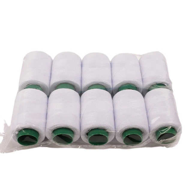 Polyester Strickfaden Sortiment 10 Stck. gemischte Farben Premium Qualität