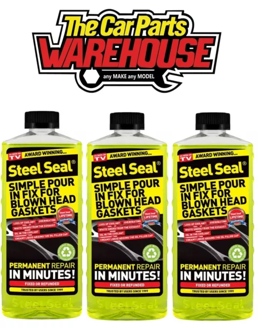 Three Steel Seal (X3) Fixes Blown Head Gasket Guaranteed Cylinder Head Steelseal