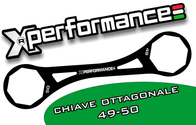 Chiave Ottagonale 49 50 Tappi Forcelle Showa Kayaba Honda Yamaha Suzuki Ktm