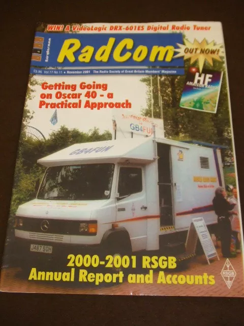 Radcom - Radio Communication - Oscar 40 - Nov 2001