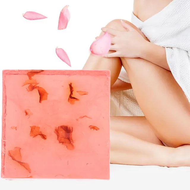 1 pz sapone per lavaggio naturale odore prurito vaginale rosa ferma il prurito privato O*SA