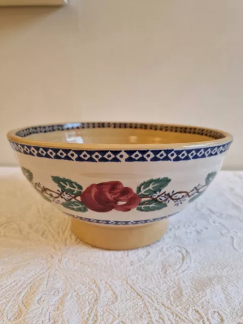 Nicholas Mosse Large Kilfane Rose Salad Bowl 9.25 Inches - VGC Lovely