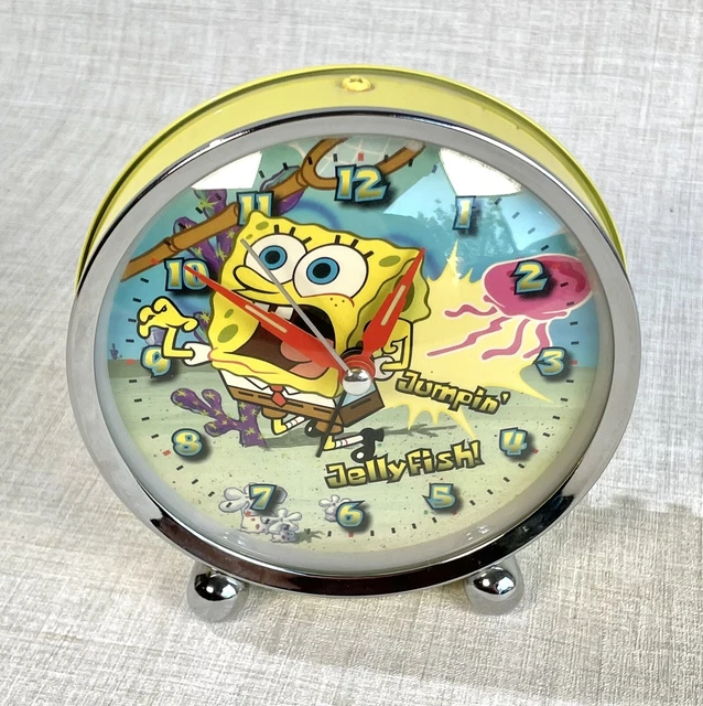 SPONGEBOB SQUAREPANTS ALARM Clock 2006 £8.86 PicClick UK