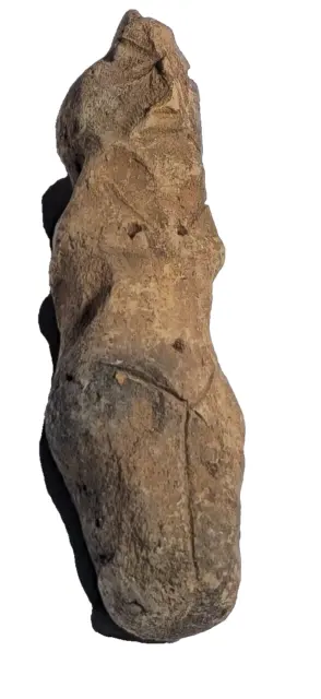 Ancient Indus Valley Idol Terracotta Statue Circa 1900-1000 Bc. 38,4 Gr 85 Mm