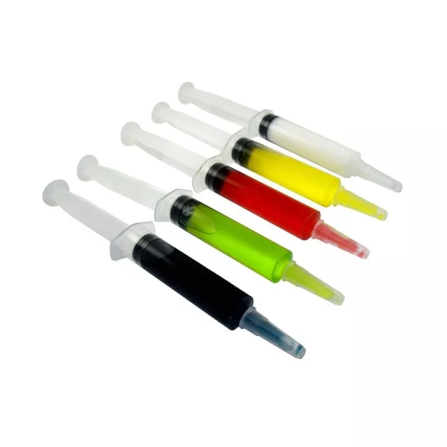 EZ-Inject 25 Pack Plastic Syringes for Jello Shots 2 oz With Caps Reusable