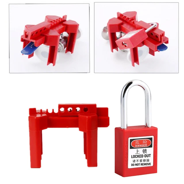 Industrial Ball  Lockout Gate  Locks Water Pipeline Protection