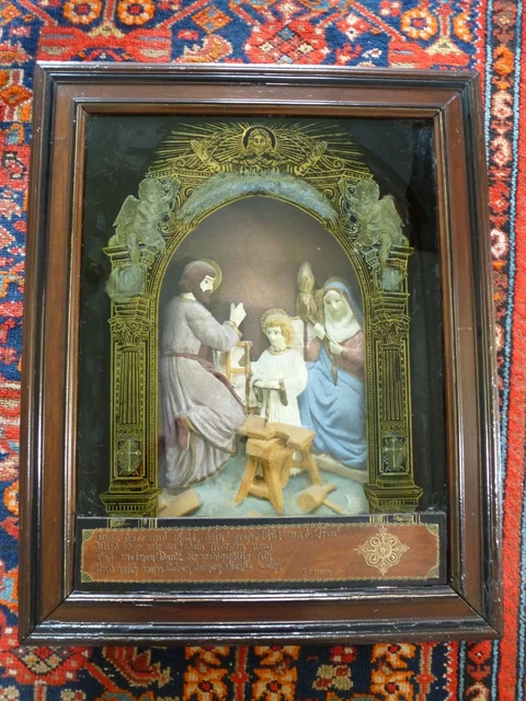 Antiker Hausaltar / Wandaltar  Ende 19 .Jhd.