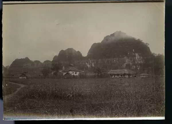 Cai Kinh Military Post French Occupation Vietnam Old Photo Tong Sing 1895 3