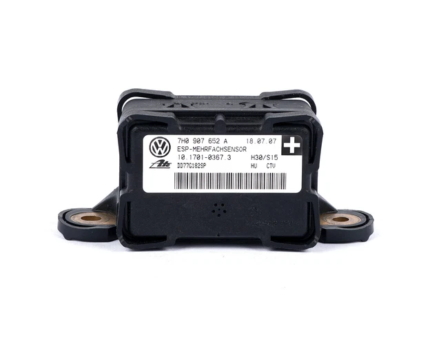 Original VW ESP Mehrfachsensor 7E0907652A – Duo Sensor Drehratensensor, Generalüberholt