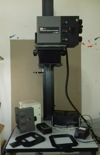 JOBO LPL DIFFUSION MODULAR ENLARGER MODEL 7451 + RODENSTOCK JOBO LPL DIFFUSION MODULAR ENLARGER MODEL 7451 + RODENSTOCK