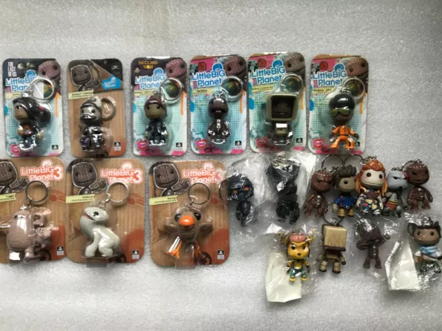 Official Sackboy Keyring/Keychain PROMO Little Big Planet Figure PS4/PS3/PS5 NEW