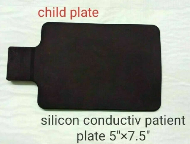 Silicon Child Patient Plate Electrosurgical Laparoscopic Instruments Set 2pc