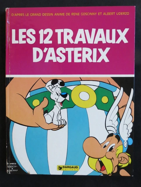 Astérix - Les 12 Travaux d'Astérix (1976) - Jeu de 8 photos d