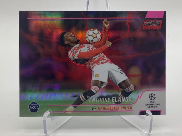 Topps Stadium Club Chrome 2021/22 Box Hit Anthony Elanga Manchester United