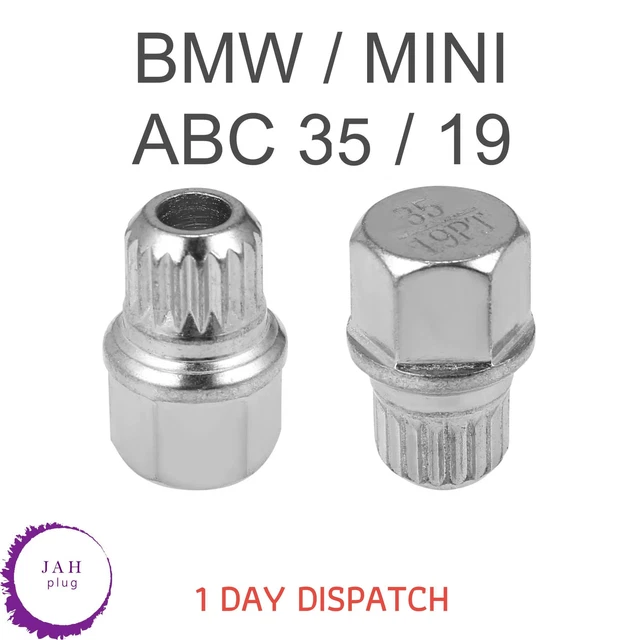 Mini BMW Locking 76 Keycode Lugnut security wheel lock nut key bolt LWNK Master | UK
