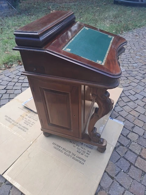 Davenport Scrittoio In Stile Vittoriano