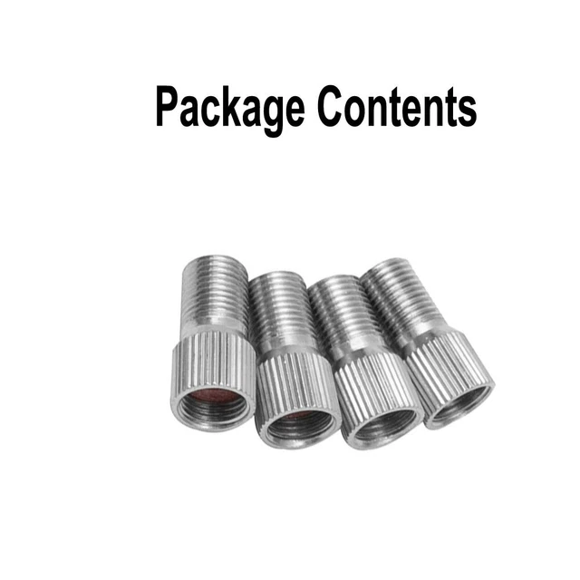 Lot De 8 Bouchons De Valve Schrader Noirs - Pour Voiture, Camion, Moto, Vélo - Avec Démonte-valve