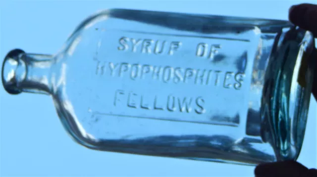 Syrup Of Hypophosphites Fellows Blob Top Medicine Bottle St John's New Brunswick