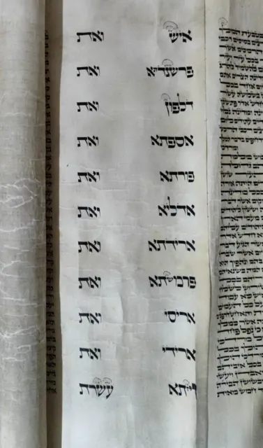 Authentic Megillah Esther Scroll Parchment Purim Judaica Beit Yosef Poland