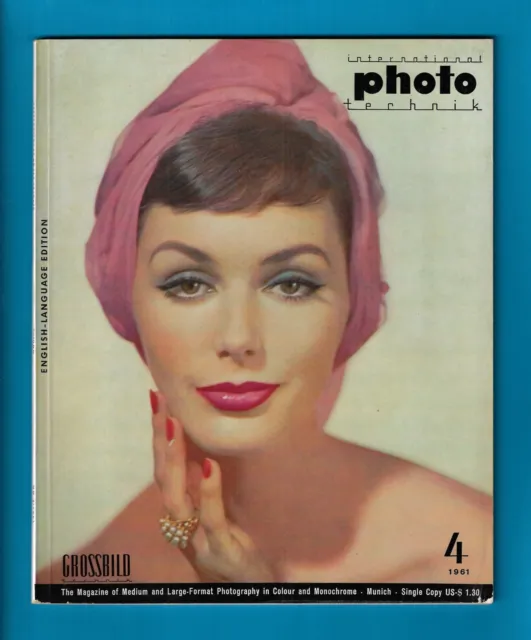 Vintage International Photo Technik Magazine English Language Edition 4/1961