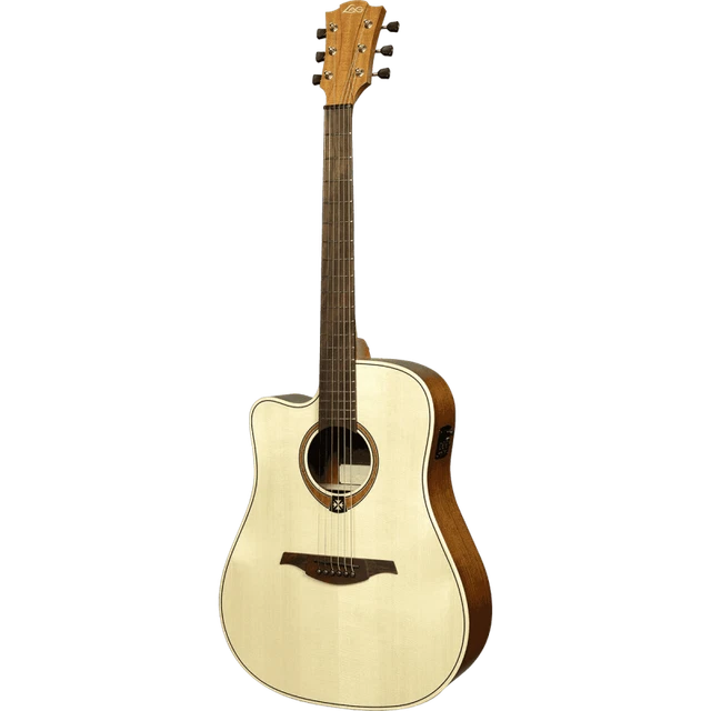 Lâg TL70DCE-NAT - Guitare électro-acoustique gaucher Tramontane - Naturel satiné
