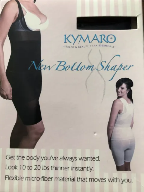 Kymaro Bottom Shaper Black Lifts & Smooths Slimmer~Size medium M 2 New Sealed