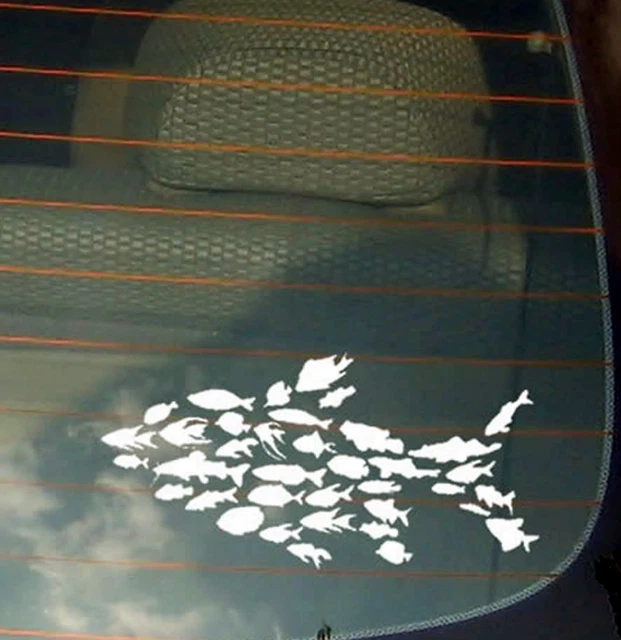 Autocollant Shakespeare Pêche, Logo Camion/bateau, 5 Cm, Blanc SKPSW5