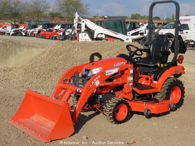 2020 Kubota BX2680 4WD Diesel Utility Tractor Ag Farm 60 Deck Loader