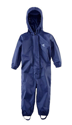 Muddy Puddles Waterproof Jacket Raincoat Cagoule Navy Blue Unisex - Age 5-6 New