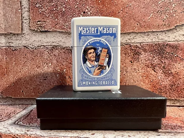 PROTOTYPE Tobacco Tin Series 2 MASTER MASON White  Sealed   I-16 Very Limited