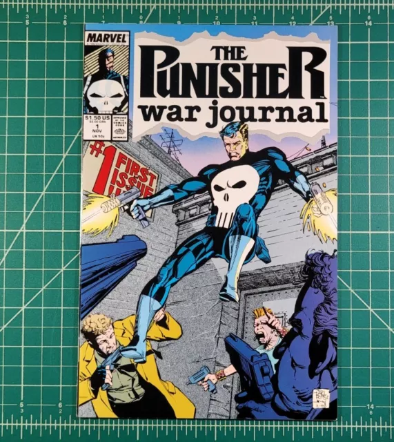 Punisher War Journal #1 (1989) NM Classic Marvel Comics Carl Potts Jim Lee