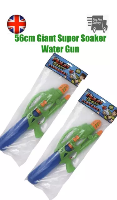 56cm Giant Water Gun Pump Super Soaker Sprayer Outdoor Beach Garden Kids Fun