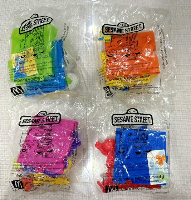 Set Complet McDonald's Happy Meal Action Man 1999 – 4 Figurines Neuves
