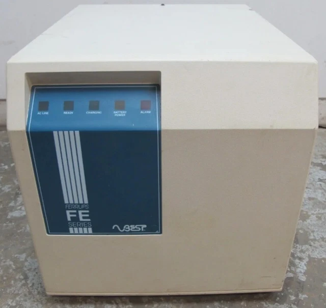 BEST Power Technology Power Supply FE1.15KVA 120 VAC FERRUPS UPS FE 1.15 KVA 8.9