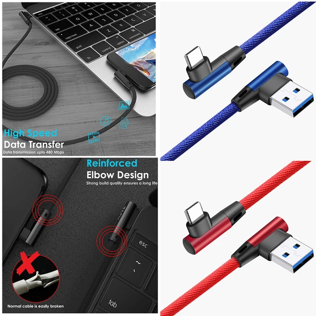 Fil De Câble De Chargement De Chargeur De Synchronisation De Données Rapide ✿