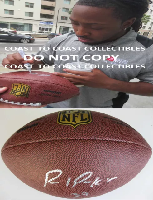 Paul Perkins,New York Giants,Ucla,Signed,Autographed,Nfl Duke Football,Coa,Proof