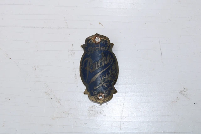 ANCIENNE PLAQUE DE Vélo cycle PEUGEOT F01 EUR 18,00 - FR