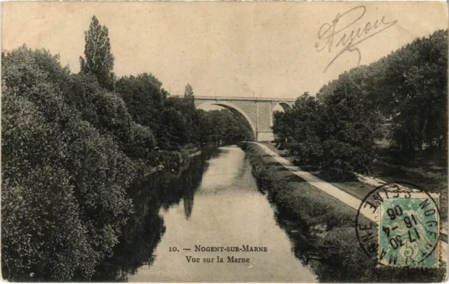CPA Nogent vue sur la Marne (1363234)