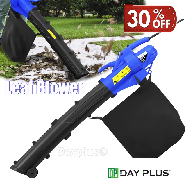 GARDEN GEAR ELECTRIC Leaf Blower Vacuum Shredder Mulcher 30L 3in1