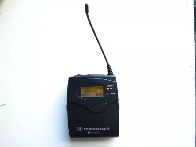 Sennheiser SK100 G3-GB Bodypack Wireless Transmitter 606~648mhz Ch.38 UK - EW100